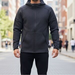 Champion Charcoal Grey Zip Up Hoodie XL - NWOT